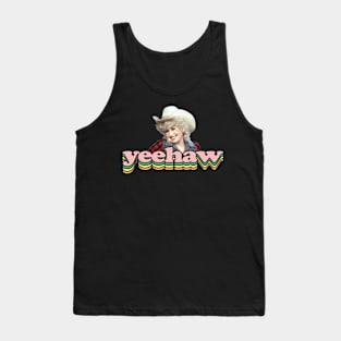 Yeehaw Dolly Cowboy Tank Top